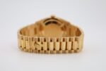 Rolex Yellow Gold Day-Date 36 Watch - Fluted Bezel - Mother-of-Pearl Diamond Dial - President Bracelet - 128238 mdp - 图片 8