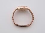 Rolex Day-Date 36 mm President Rose Gold Green Aventurine Diamond Dial Fluted Bezel - 128235 - Image 7