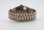 Rolex Day-Date 36 White Gold Blue Ombre Diamond Dial & Fluted Bezel President Bracelet 128239 - Image 4