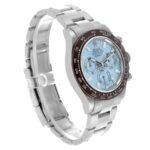 Rolex Daytona Ice Blue Diamond Dial Platinum Chronograph Watch 116506 - Image 4