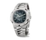 41mm Blue Gradiant Travel Time Chrono Dial Stainless Steel Bracelet - Image 3