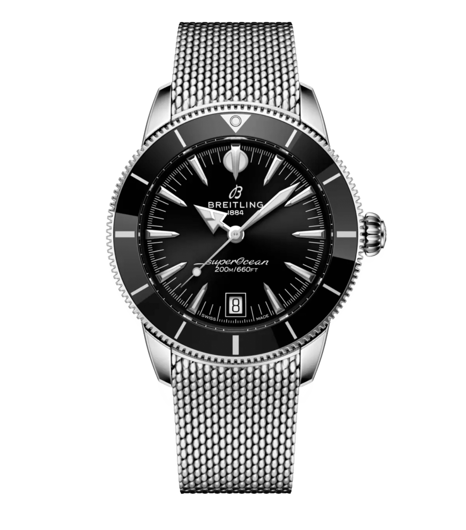 40frontsteel-scaled-1.png Superocean Heritage Automatic B31 40 AB3110241B1A1 - Image 1