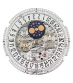 40mm Luce Annual Calendar 18k Rose Gold Blue-Grey Dial - Image 5