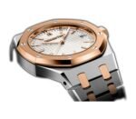37mm Stainless Steel and 18k Rose Gold Silver Dial Automatic - Image 2