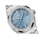 34mm Stainless Steel Diamond Bezel Light Ice Blue Dial Automatic - Image 2