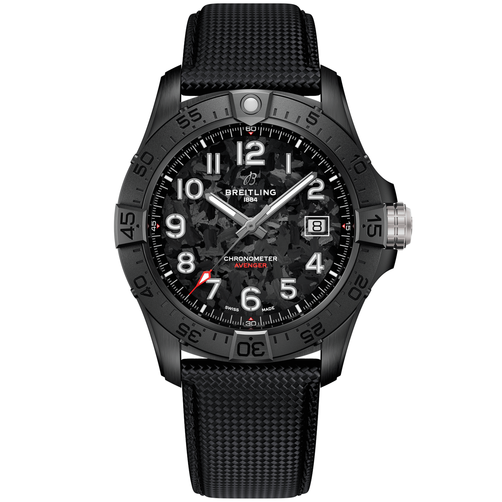 Avenger_Avenger42_S17328101B1X1_CeramicCarbonLeather_Soldier-scaled-1.png Avenger Automatic 42 Night Mission S17328101B1X1 - Image 1