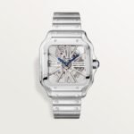 Santos de Cartier skeleton watch CRWHSA0015 - Image 4