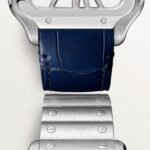 Santos de Cartier skeleton watch CRWHSA0015 - Image 5