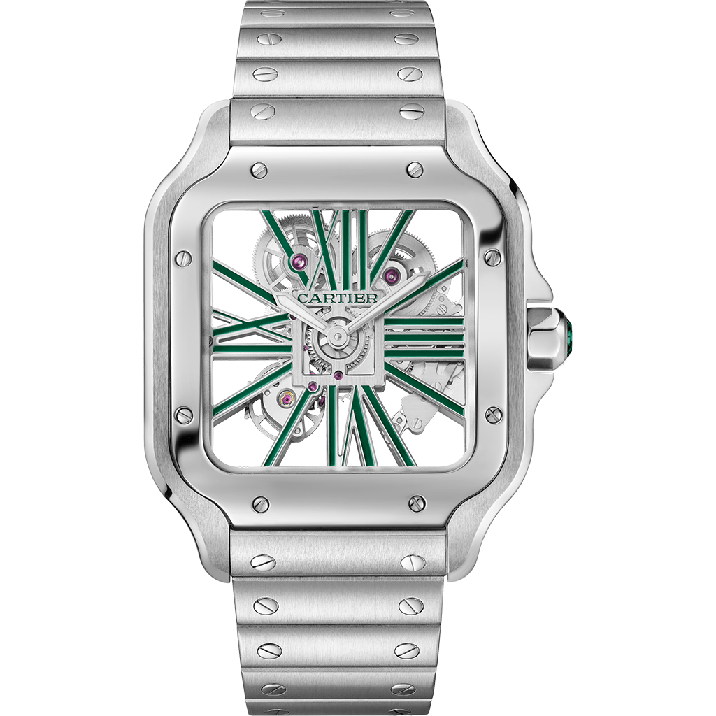 CRWHSA0028_0.png Santos de Cartier watch WHSA0028 - Image 1