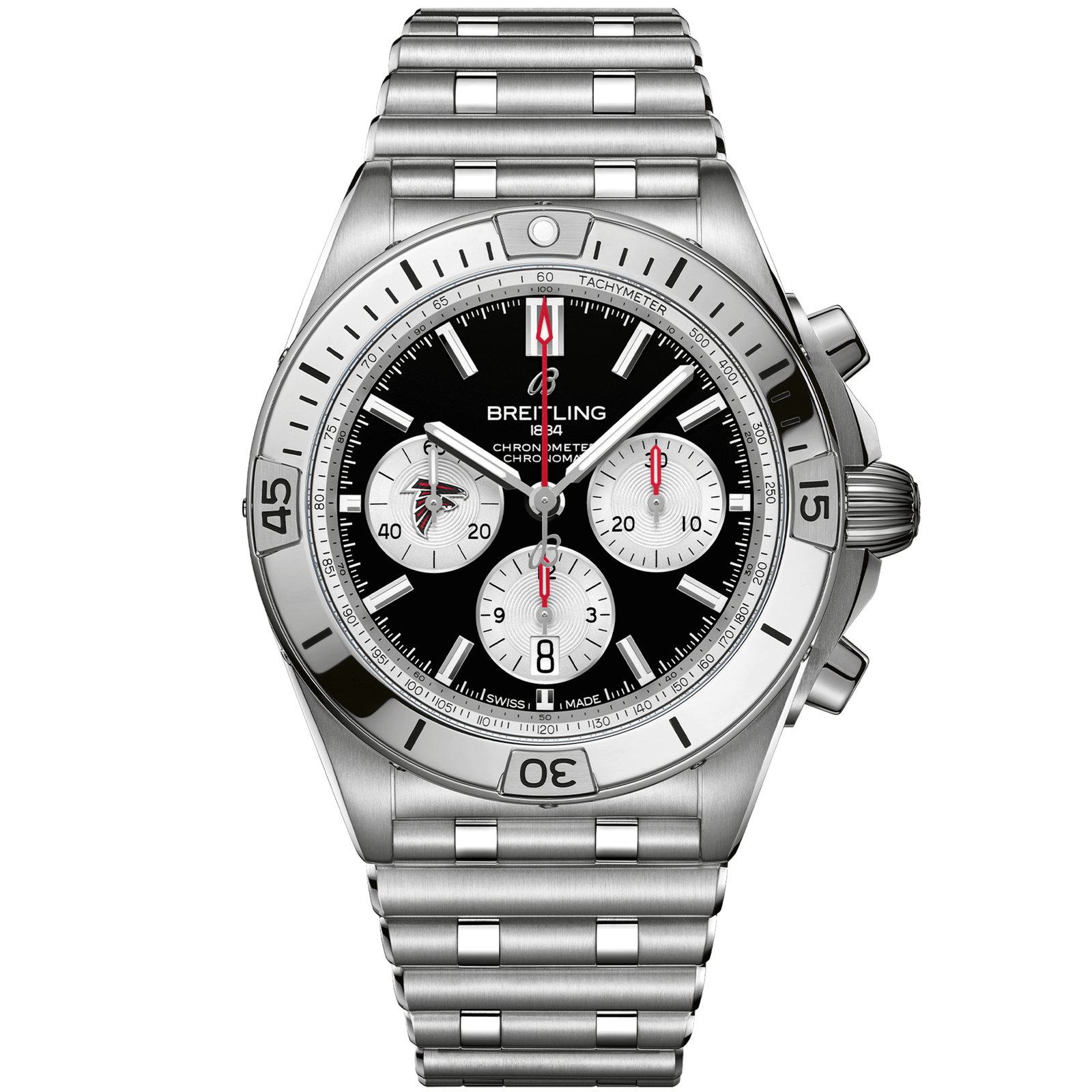 Chronomat_B0142_AB01342B1B3A1_STEEL_ATLANTA_FALCONS_DIGITAL-scaled-1.png Chronomat B01 42 NFL Atlanta Falcons Edition AB01342B1B3A1 - Image 1