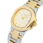Patek Philippe Nautilus 4700 – Ladies Stainless Steel & Yellow Gold Quartz - Image 2