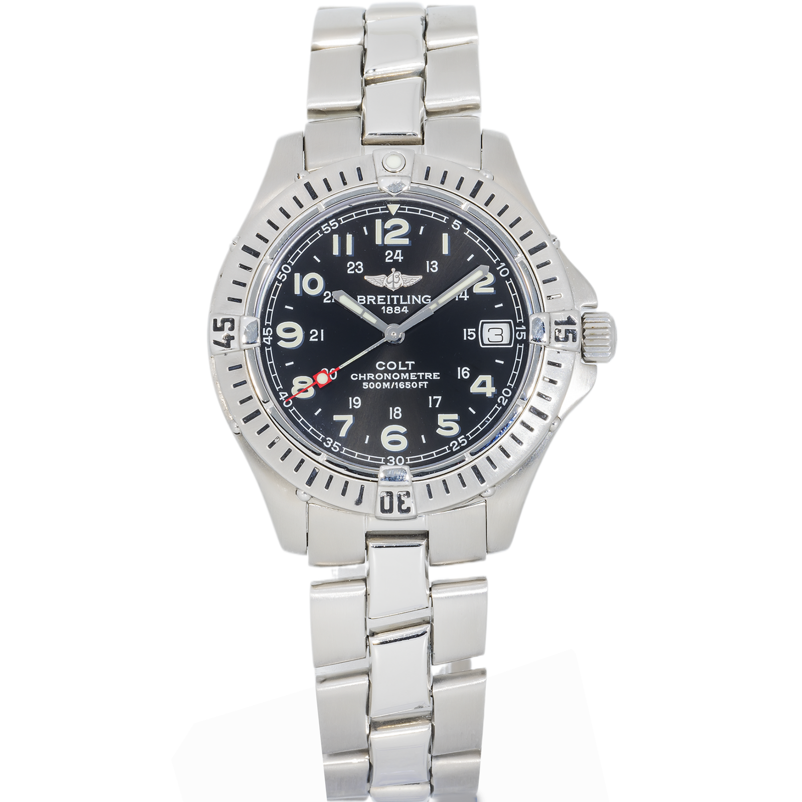 IMG_6256_1.png Breitling Colt Quartz A74350 – 38 mm Steel Diver’s Quartz Chronometer - Image 1