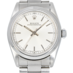 Rolex Oyster Perpetual 67489 with Silver Dial and Oyster Bracelet - Image 2