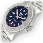 Breitling Aeromarine Avenger II GMT A32395 Blue Dial Steel Mens Watch - Image 3