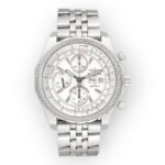 Breitling Bentley Motors A13362 GT White Dial Steel Mens Watch