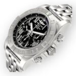 Breitling Chronomat 01 AB0110 Black Dial Chronograph Steel Mens Watch - Image 2