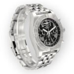 Breitling Chronomat 01 AB0110 Black Dial Chronograph Steel Mens Watch - Image 4