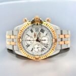 Breitling Chronomat Evolution Stainless Steel & Yellow Gold White Dial 44mm - Image 2