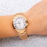 Cartier Ballon Bleu W69004Z2 36MM White Dial With Rose Gold Bracelet - Image 2