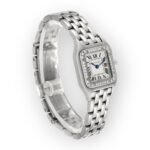 Cartier Panthere Small Steel Diamond Bezel Ladies Watch W4PN0007 - Image 4