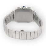 Cartier Santos Large Green Dial Steel Mens Watch WSSA0062 - Image 6