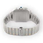 Cartier Santos de Cartier W2SA0009 39.8mm Silvered Opaline Dial With Yellow Gold Bezel - Image 3