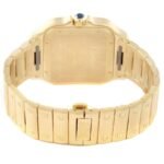 Cartier Santos de Cartier WGSA0029 39.8mm Silvered Opaline Dial With Yellow Gold Bracelet - Image 5