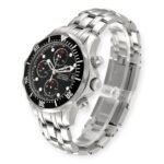 Omega Seamaster Chronograph 213.30.42.40.01.001 Black Dial Steel Mens Watch - Image 5