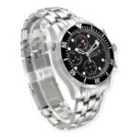 Omega Seamaster Chronograph 213.30.42.40.01.001 Black Dial Steel Mens Watch - Image 6
