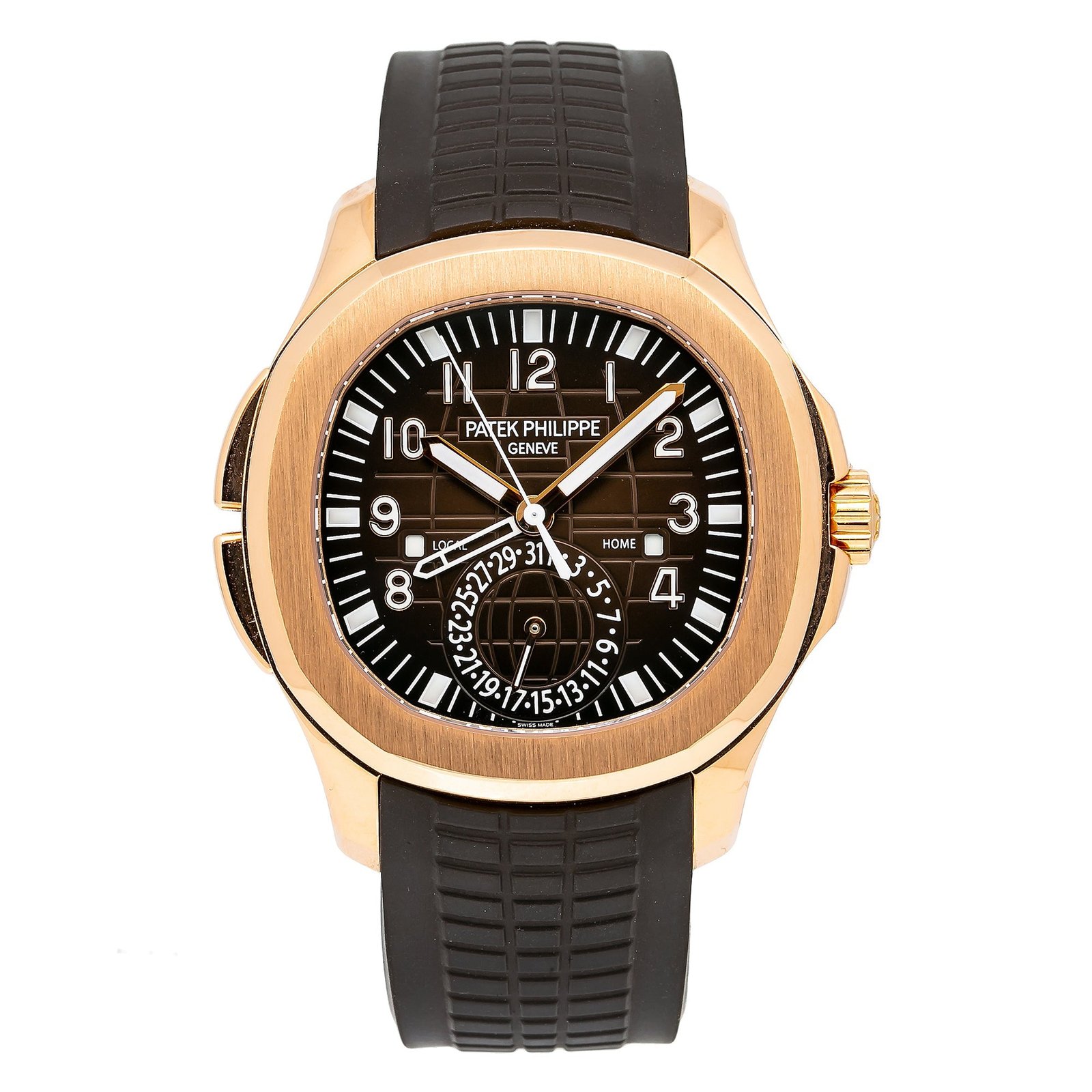 Pre-Owned-Patek-Philippe-Aquanaut-5164R-Travel-Time-Rose-Gold-Mens-Watch-JD-Watches-NY.jpg Patek Philippe Aquanaut 5164R Travel Time Rose Gold Mens Watch - Image 1