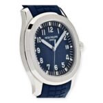Patek Philippe Aquanaut 5168G 42.2MM Blue Dial With Blue Composite Strap - Image 2