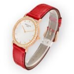 Patek Philippe Calatrava 5006 Rose Gold Silver Dial Diamond Mens Watch - Image 4