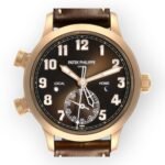 Patek Philippe Calatrava 7234 Rose Gold Pilot Travel Time Mens Watch - 图片 2