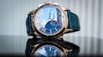 Patek Philippe Complications 5905R-010 – Rose Gold with Blue Sunray Dial & Alligator Strap - Image 2