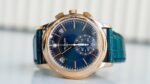 Patek Philippe Complications 5905R-010 – Rose Gold with Blue Sunray Dial & Alligator Strap - Image 5
