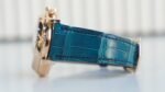 Patek Philippe Complications 5905R-010 – Rose Gold with Blue Sunray Dial & Alligator Strap - Image 6