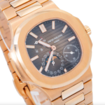 Patek Philippe Nautilus 5712-1R-001 40MM Sunburst Brown Dial With Rose Gold Bracelet - Image 3