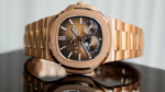 Patek Philippe Nautilus 5712-1R-001 40MM Sunburst Brown Dial With Rose Gold Bracelet - Image 5