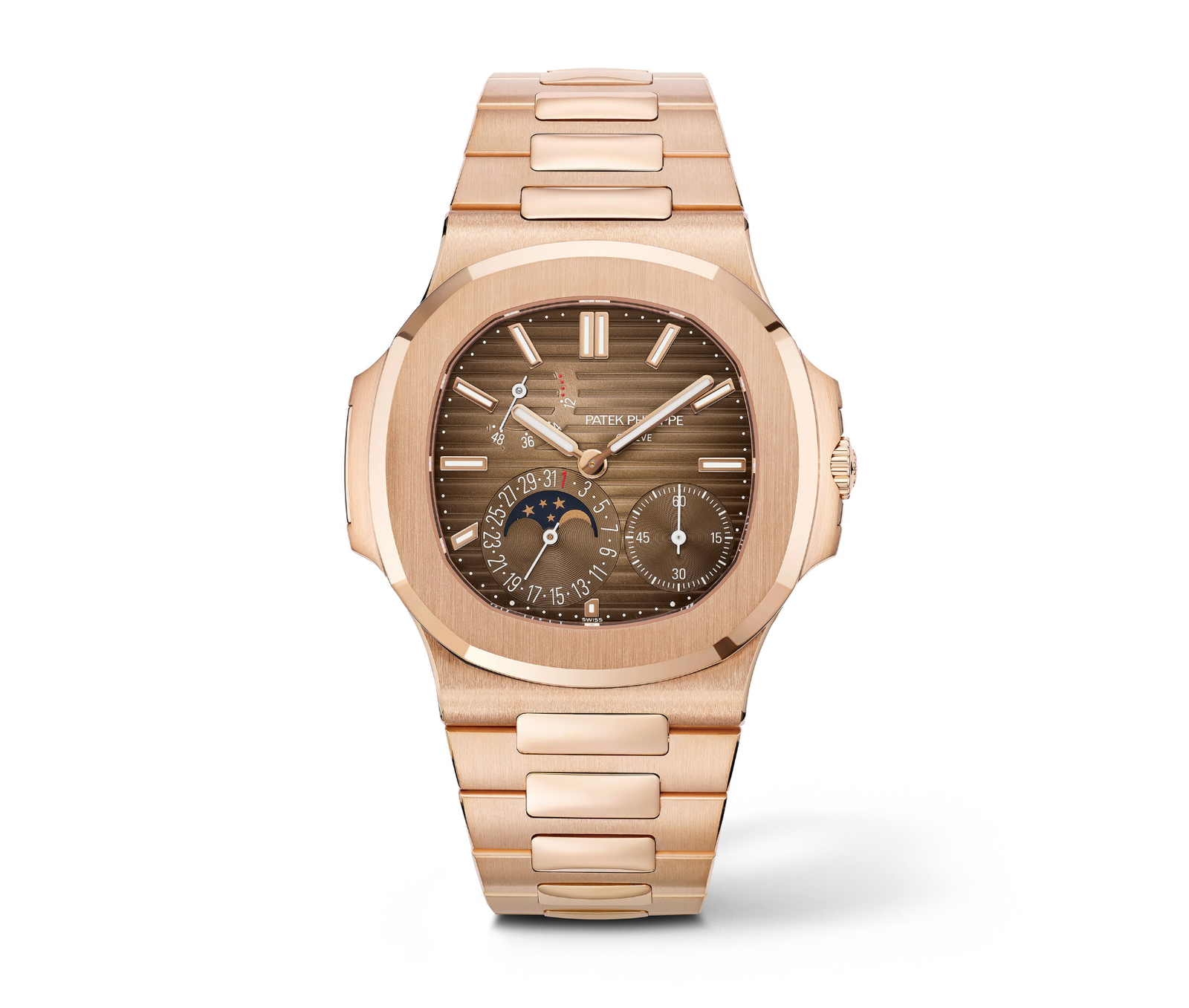 Pre-Owned-Patek-Philippe-Nautilus-5712-1R-001-40MM-Sunburst-Brown-Dial-With-Rose-Gold-Bracelet-JD-Watches-NY.png Patek Philippe Nautilus 5712-1R-001 40MM Sunburst Brown Dial With Rose Gold Bracelet - Image 1