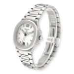 Patek Philippe Nautilus Silver Dial Steel Mens Watch 7118 - Image 3