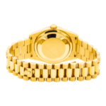 Rolex 18K Yellow Gold Day Date with Champagne Diamond Dial and President Bracelet - Image 4