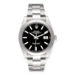 Rolex Datejust 126300 41MM Black Dial With Stainless Steel Oyster Bracelet
