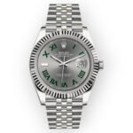 Rolex Datejust 126334 41mm Wimbledon Dial With Jubilee