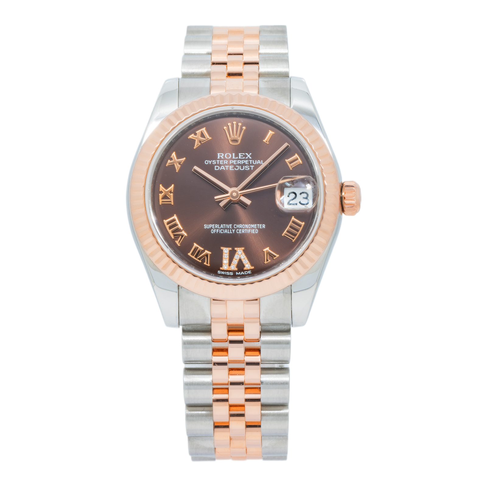 Pre-Owned-Rolex-Datejust-31mm-178271-with-Fluted-Bezel-JD-Watches-NY.png Rolex Datejust 31mm 178271 with Fluted Bezel - Image 1