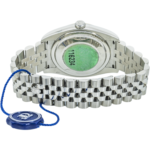 Rolex Datejust 36 116234 – Pink Floral Motif Arabic Dial, White Gold Fluted Bezel - Image 4