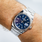 Rolex Datejust 36 126234 – Blue Fluted Dial, White Gold Fluted Bezel, Oyster Bracelet - Image 5