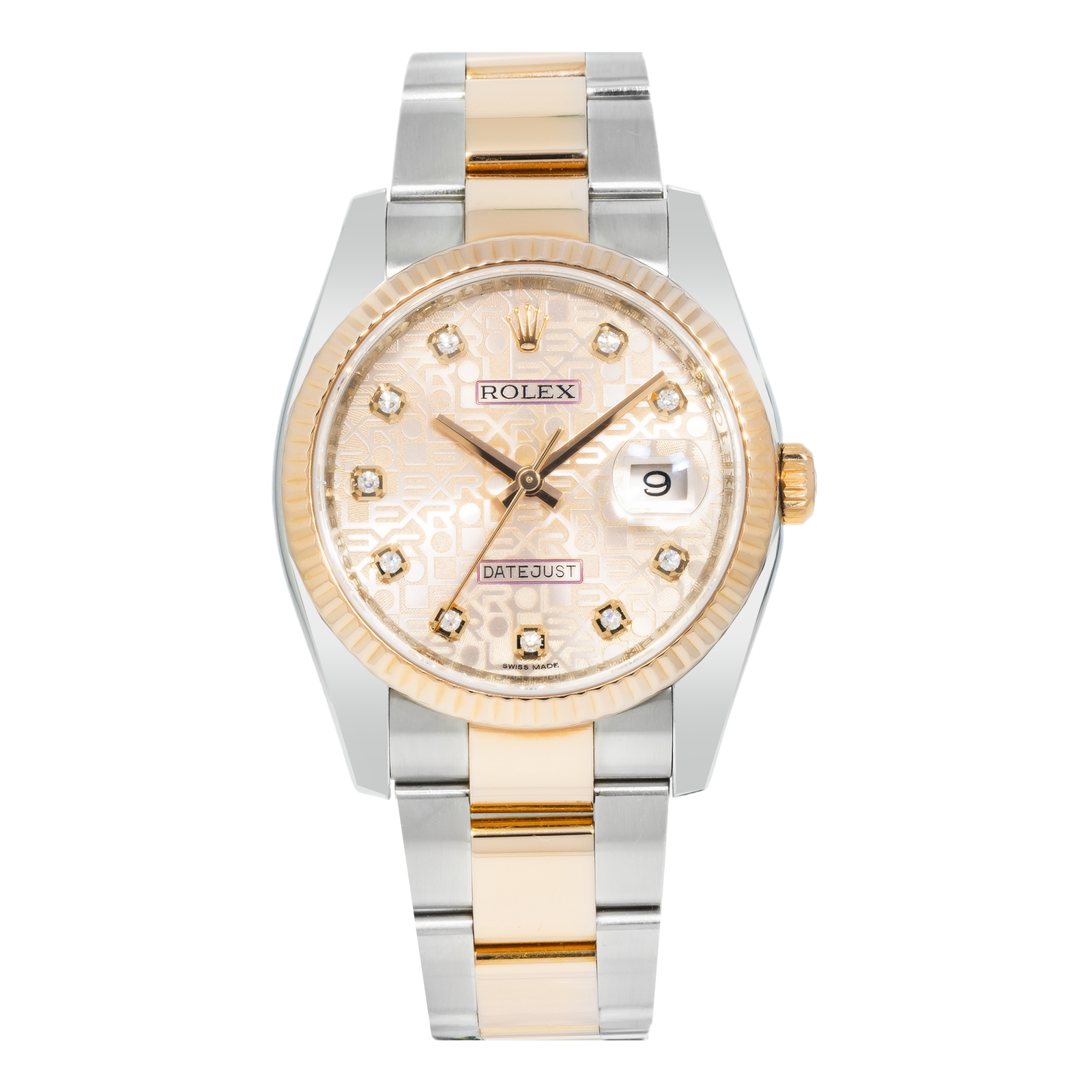 Pre-Owned-Rolex-Datejust-36mm-116231-Pink-Jubilee-Diamond-Dial-Steel-18k-Everose-Gold-Year-2010-to-2015-JD-Watches-NY.png Rolex Datejust 36mm 116231 – Pink Jubilee Diamond Dial Steel & 18k Everose Gold (Year: 2010 to 2015) - Image 1