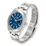 Rolex Datejust 41 Blue Dial Ref 126300 Smooth Bezel Steel Mens Watch - Image 4