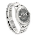 Rolex Datejust 41 Grey Green Wimbledon Dial 126300 Steel Mens Watch - Image 3