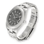 Rolex Datejust 41 Slate Dial 126300 Smooth Bezel Steel Mens Watch - Image 4
